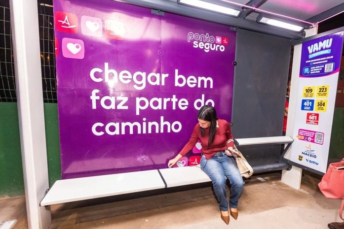 Prefeitura de Maceió inova e lança o Ponto Seguro para melhorar a segurança em abrigos de ônibus