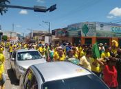 Manifestação de protesto Anti-Dilma é realizada de forma pacifica em Arapiraca