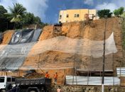 Prefeitura de Maceió inicia obra de contenção definitiva em mais uma encosta na capital