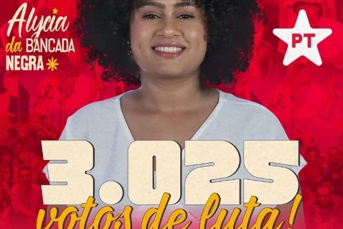 Ô, Lula precisamos falar sobre as jovens e pretas candidaturas do PT de Alagoas, ou, precisamos falar sobre Alycia da Bancada Negra