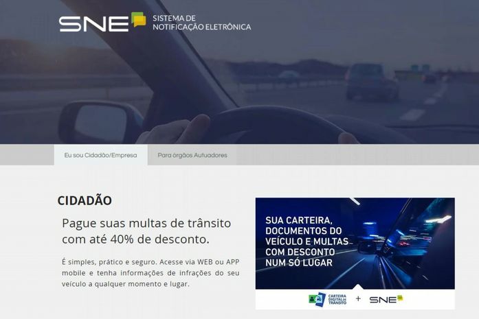 Detran informa que é necessário aderir ao Sistema de Notificação Eletrônica que possibilita envio de notificações em formato digital