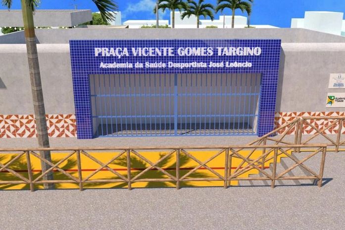 Julio Cezar assina Ordem de Serviço para ampliação e modernização da Praça Vicente Gomes Targino