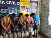 Um jovem e cinco menores são presos acusados de matar um homem na manhã desta quinta (5)