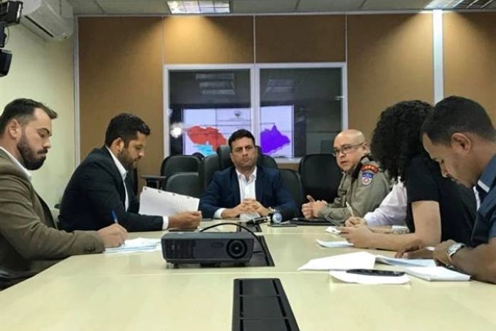 Coletiva foi realizada na SSP