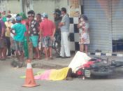 Servidora do Samu morre atropelada, após colisão entre moto e caminhão em Maceió