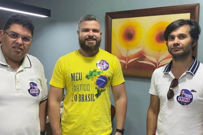 Em Arapiraca, Delegado Thiago Prado recebe apoio de empresários locais