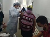 No Dia “D”, Limoeiro de Anadia vacina 840 pessoas contra a Influenza