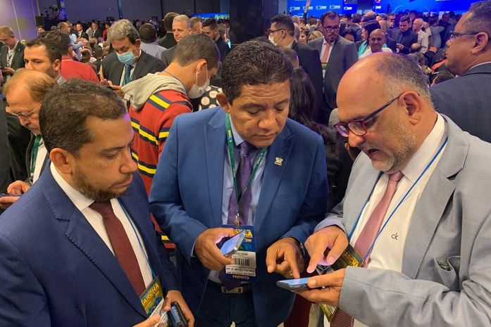 Júlio Cezar participa da abertura da XXIII Marcha a Brasília em Defesa dos Municípios