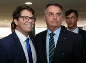 Mário Frias e Jair Bolsonaro