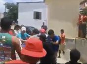 Briga durante carreata em Novo Lino