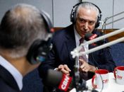 Temer durante entrevista à rádio CBN