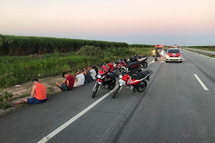 Polícia flagra onze condutores praticando 'racha' em rodovias estaduais em AL