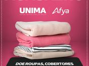 Afya Maceió lança Campanha do Agasalho e convida a comunidade a participar de corrente solidária