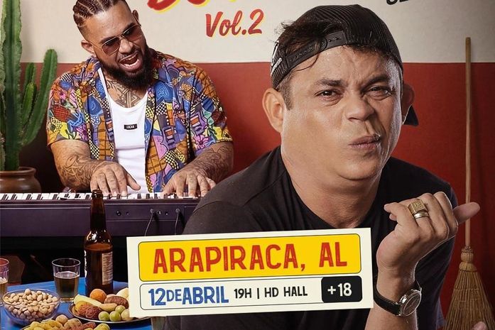 O Buteco vai invadir Arapiraca!! Uma mesa de bar, dois microfones e zero filtro