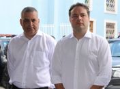 Promotor Alfredo Gaspar e o governador Renan Filho