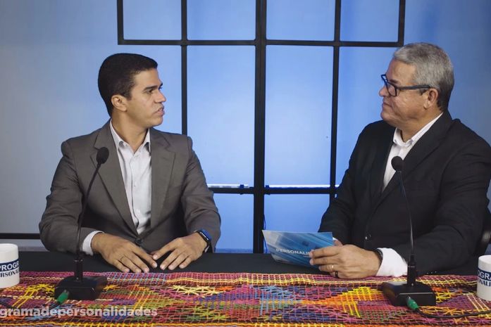 Programa Personalidades entrevista o secretário de Educação de Pilar, Clewerton Cavalcante