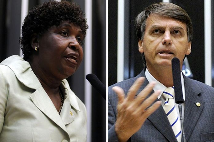 Deputada Benedita da Silva sofre agressão de casal de apoiador@s de Bolsonaro.