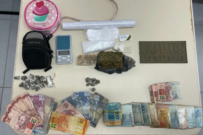 PM prende quatro pessoas e apreende drogas e arma de fogo em cidades do interior de AL