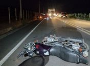 Colisão entre moto e carro deixa homem gravemente ferido na AL-115 em Girau do Ponciano