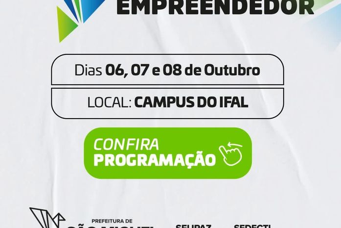 Prefeitura de São Miguel dos Campos lança programação da Feira do Empreendedor