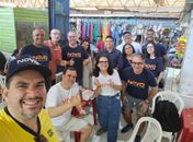 Ação do Partido NOVO abre diálogo acessível sobre política no Mercado da Produção