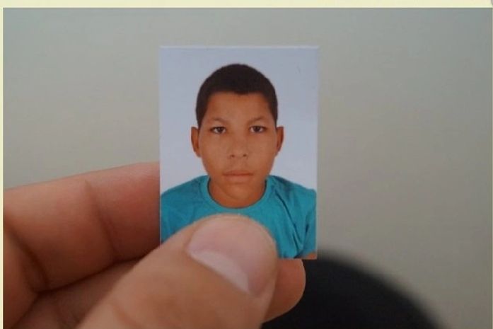 Carlos Gabriel Araújo tem 15 anos