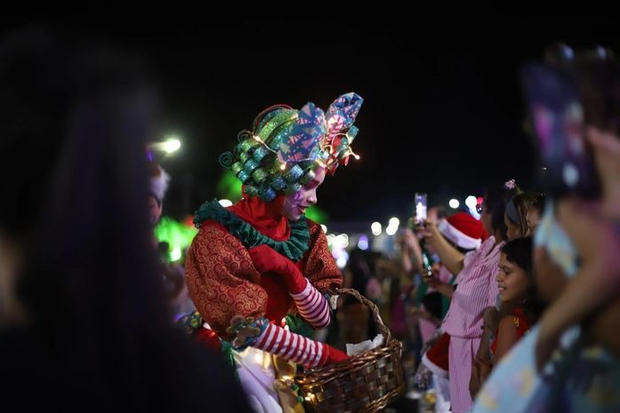 Pilar: abertura do Natal da Feliz Cidade terá show de luzes e Papai Noel chegando em balão