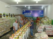 Secretaria Municipal de Educação de Major Izidoro distribui mais de 3.500 kits de merenda para alunos da Rede Municipal