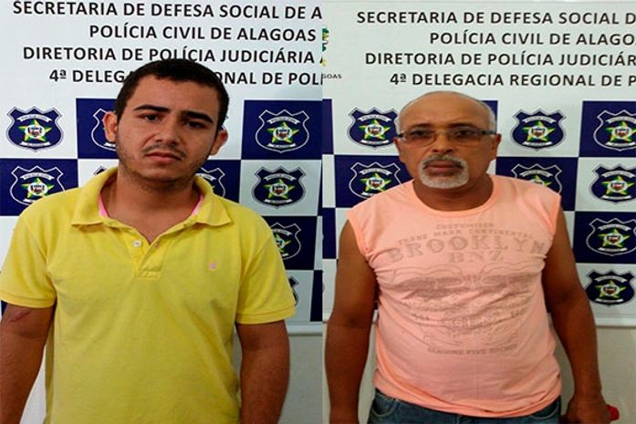 Paulo Jorge de Melo Júnior, de 24 anos, e Genival Inácio da Silva, de 49 anos