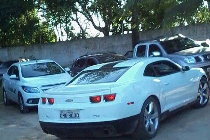 Camaro apreendido