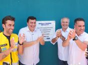 Ao lado de Paulo Dantas, secretário Ricardo Dória entrega base do Ronda no Bairro em Rio Largo

