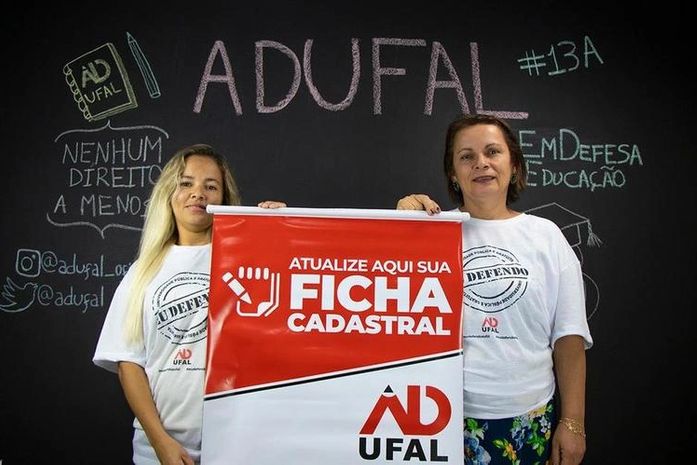 Adufal realiza ação nas Unidades Acadêmicas a partir da segunda (12) para atualização cadastral