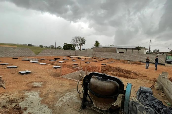 Prefeito Celino Rocha acompanha construção do Centro Integrado de Segurança Pública - CISP tipo I em Anadia
