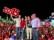 Ziane costa faz história em realizar maior comício de Delmiro Gouveia