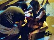 Criança sofreu escoriações pelo corpo e uma suposta fratura na região do rosto