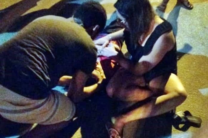 Criança sofreu escoriações pelo corpo e uma suposta fratura na região do rosto