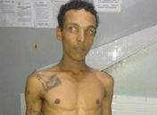 Alessandro da Silva desferiu dois golpes de arma branca contra Fabio Ferreira, 25 anos (Foto: 11º BPM)