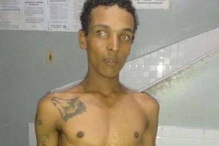 Alessandro da Silva desferiu dois golpes de arma branca contra Fabio Ferreira, 25 anos (Foto: 11º BPM)