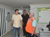 Pinheiro: prefeito Rui Palmeira visita nova sede da Defesa Civil