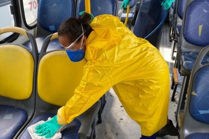 Empresas devem reforçar medidas de segurança sanitárias nos ônibus