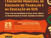 Júlia Lins, representante do HC, primeiro hospital público de Maceió participa do I Encontro Municipal de Equidade, da Prefeitura de Maceió