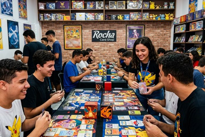 Fenômeno Pokémon vive nova “era de ouro” e
movimenta comunidade de colecionadores em Maceió