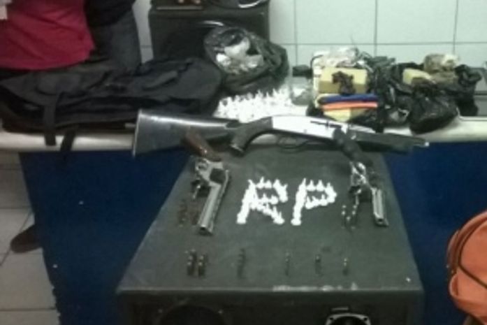 Material apreendido em operação