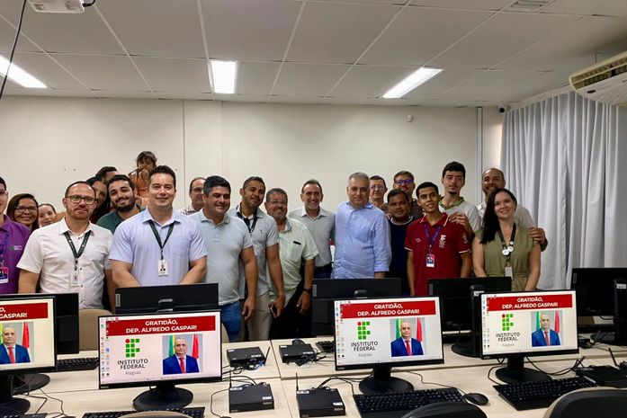 Alfredo Gaspar destina R$ 1,7 milhão ao IFAL e campus de Palmeira dos Índios recebe R$ 800 mil em equipamentos e melhorias estruturais