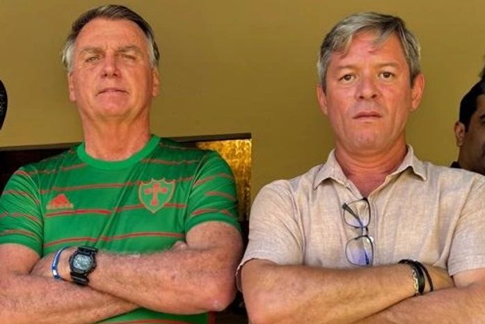 Bolsonaro e Cabo Bebeto