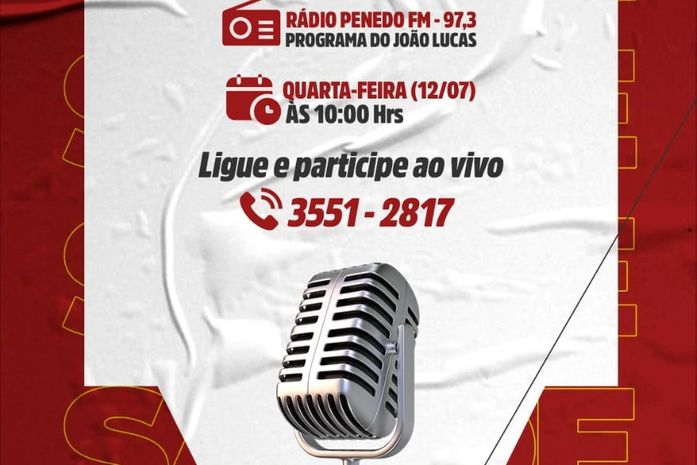 Quarta-feira é dia de mais um “Resolve Saúde no Ar” na Rádio Penedo FM