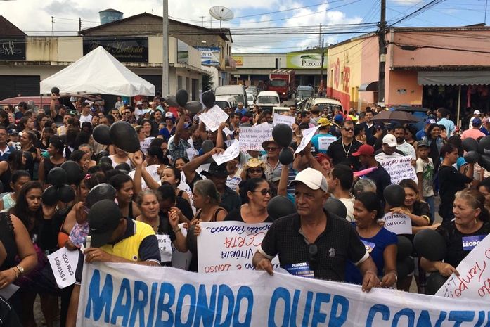 Moradores de Maribondo pedem a volta de prefeito preso