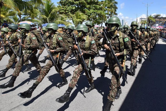 7 de setembro: cerca de 1.500 integrantes das forças de Segurança Pública participam do desfile cívico-militar