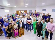 Tia Júlia, Paulo Dantas, Silvio Camelo e Júlio Cezar anunciam novos serviços para o Santa Rita