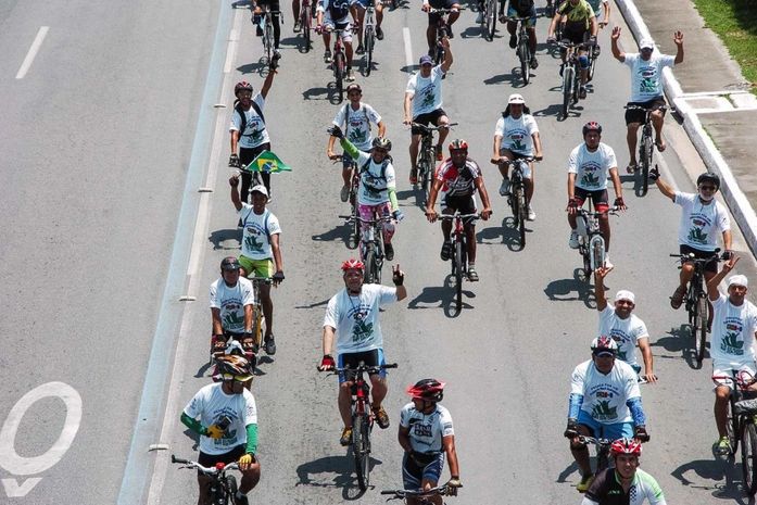 Domingo terá passeio ciclístico marcando Dia Mundial Sem Carro